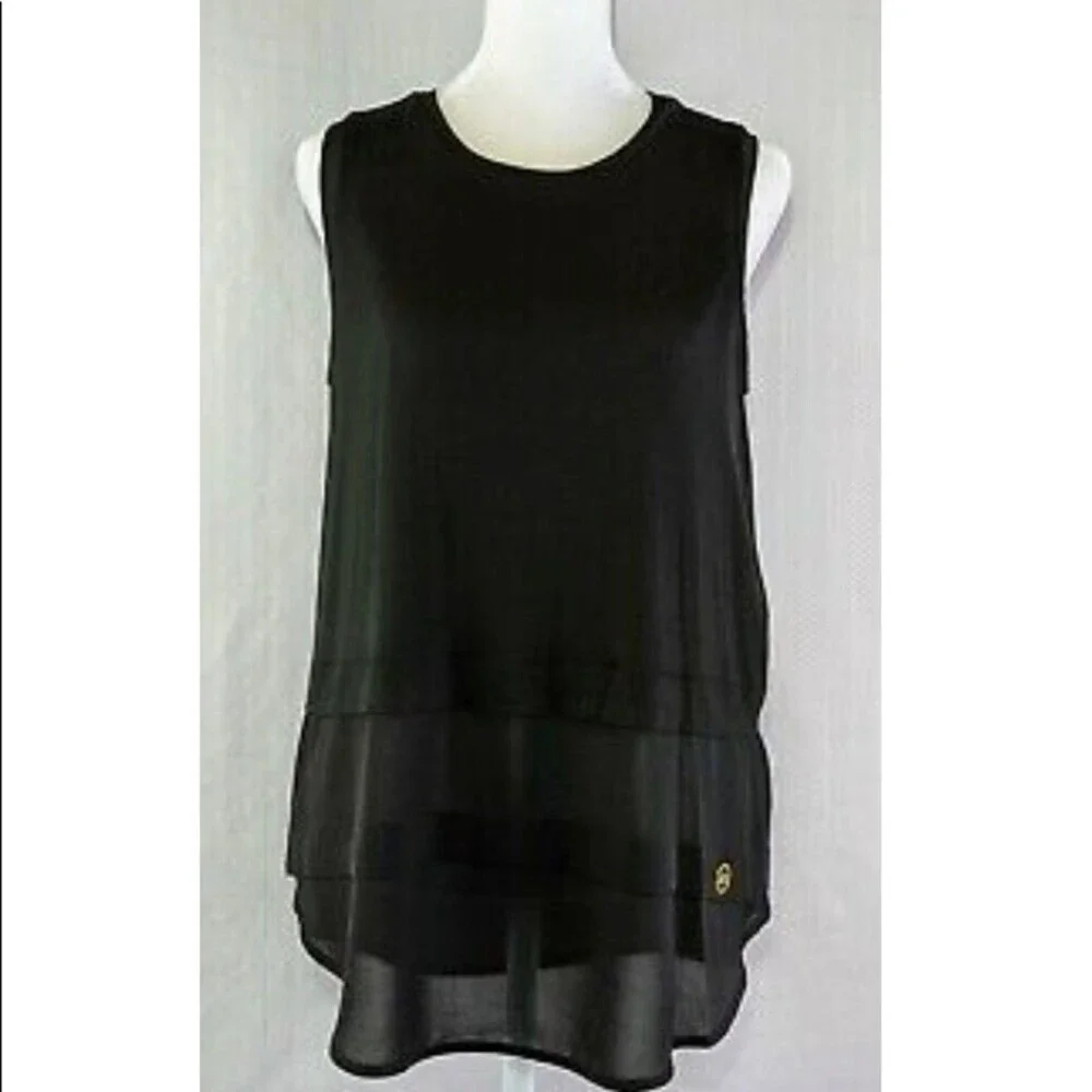 Michael Kors | Size MEDIUM | Sleeveless Women's Blouse summer work career basic - Picture 8 of 8